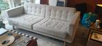 IKEA Landskrona 3-zits bank – beige – 204x89 cm, Huis en Inrichting, Ophalen, Gebruikt, 75 tot 100 cm, 200 tot 250 cm