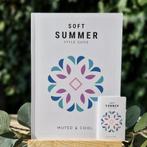 Soft Summer Style Guide + Pocket Guide, Ophalen of Verzenden, Nieuw, Mode algemeen, Kleuranalyse Online