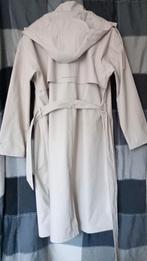 Elegante witte regenjas, Kleding | Dames, Wit, Maat 42/44 (L), Nieuw, Ophalen of Verzenden