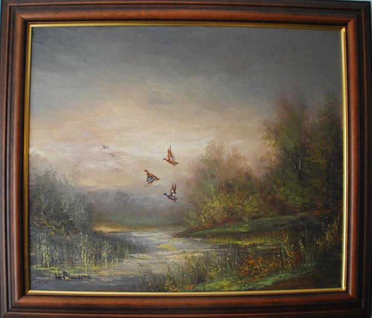 Schilderij, Antiek en Kunst, Kunst | Schilderijen | Klassiek, Ophalen