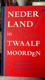 Bas Blokker - Nederland in twaalf moorden. Harde kaft., 20e eeuw of later, Ophalen of Verzenden, Zo goed als nieuw, Bas Blokker; Josje Blokker; Jan Jr. Blokker; Jan Blokker