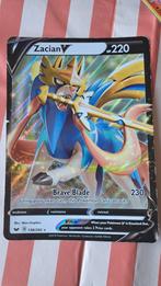 Zacian v grote kaart., Hobby en Vrije tijd, Verzamelkaartspellen | Pokémon, Ophalen, Nieuw, Losse kaart