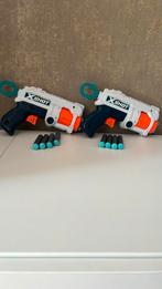 2 stuks Xshot nerf guns elk pistool 8 pijltjes, Kinderen en Baby's, Speelgoed | Buiten | Actiespeelgoed, Ophalen, Zo goed als nieuw