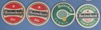 21 verschillende bier viltjes Heineken, Ophalen of Verzenden, Gebruikt, Viltje(s), Heineken