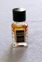 Miniatuur parfum Pamyr Charles V Paris, Gebruikt, Ophalen of Verzenden, Miniatuur, Gevuld