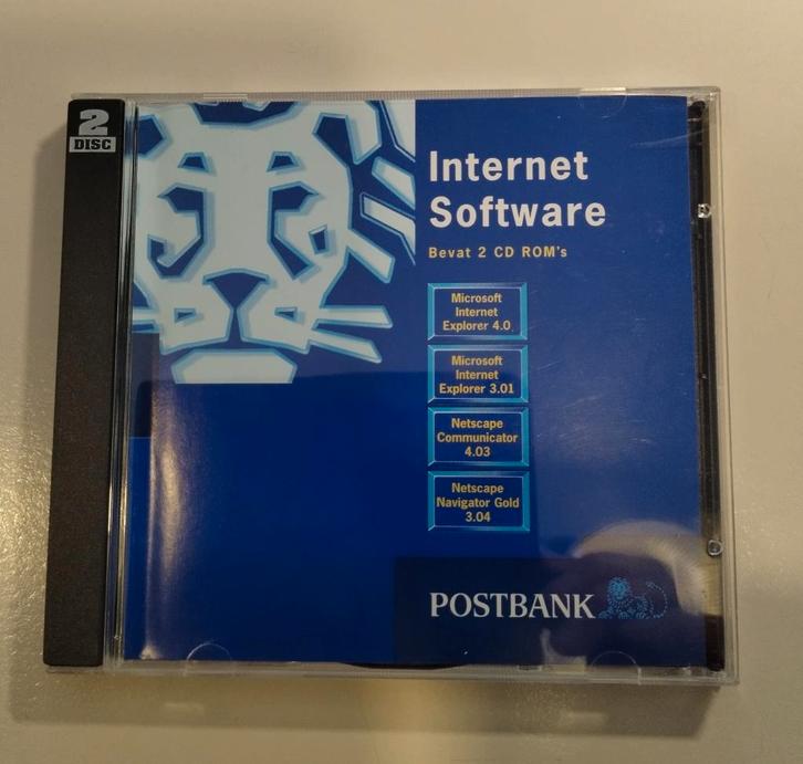 Postbank software 1995, Computers en Software, Office-software, Zo goed als nieuw, Windows, Ophalen of Verzenden
