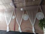 Meterslange witte gaasdoek, Ophalen of Verzenden, Zo goed als nieuw, Wit, Minder dan 100 cm