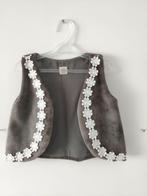 Dames Dekkers gilet velours met bloemen randje maat 74 nieuw, Ophalen of Verzenden, Nieuw, Meisje, Truitje of Vestje