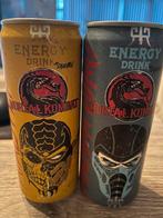 Mortal Kombat energy drink 2 blikjes vol, Nieuw, Ophalen of Verzenden