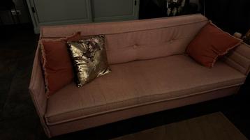 Roze 3-zits bank – modern & comfortabel beschikbaar voor biedingen
