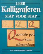 Leer kalligraferen, stap voor stap (blauwe omslag), Ophalen of Verzenden, Zo goed als nieuw, Tekenen en Schilderen