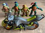 Ninja Turtles met motor, Ophalen of Verzenden, Zo goed als nieuw