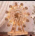 Houten bouwpakket draaimolen, Ophalen of Verzenden, Nieuw, 1:50 tot 1:144