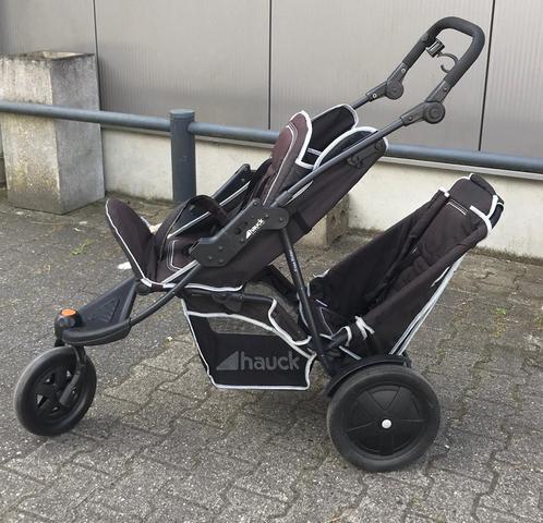 Soepel wendbare dubbele wandelwagen tweeling, Kinderen en Baby's, Tweelingen en Meerlingen, Gebruikt, Kinderwagen of Buggy, Ophalen