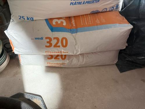 2 Wedi 320 Tegellijm 25 kg | Universeel | C2 TE S, Doe-het-zelf en Verbouw, Tegels, Nieuw, Overige materialen, 60 cm of meer, Minder dan 20 cm
