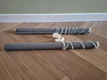 Rolgordijn Grijs 59  x 190 cm - licht doorlatend beschikbaar voor biedingen