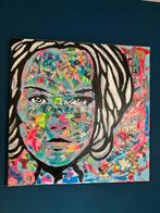 Frank E Hollywood Origineel Schilderij 100x100 cm, Ophalen