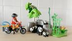 playmobil set 9331 - Panda's met onderzoeker, Kinderen en Baby's, Speelgoed | Playmobil, Ophalen of Verzenden, Zo goed als nieuw