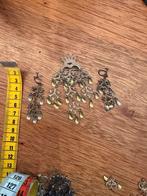 Vintage zilveren noorse Solje broche en oorbellen, Ophalen of Verzenden, Zilver, Broche