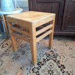 Vintage Beukenhouten Krukje - Haagse School Stijl?, Ophalen, Gebruikt, Hout