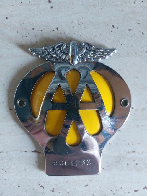 Vintage AA Auto Badge - 9C64233, Auto diversen, Auto-accessoires, Gebruikt, Ophalen of Verzenden