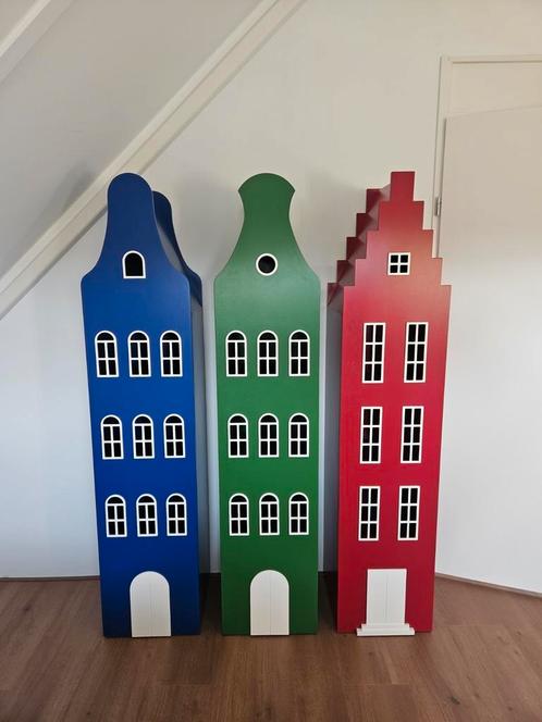 Grachtenpand kasten, Huis en Inrichting, Kasten | Overige, Zo goed als nieuw, Ophalen