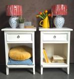 2 blauw wit gebloemd Laura Ashley lampen schemerlampen kappe, Huis en Inrichting, Ophalen of Verzenden, Zo goed als nieuw, Minder dan 50 cm