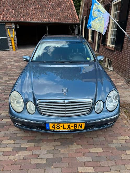 Mercedes-Benz E-Klasse 2.6 E240 Combi AUT 2003 Blauw, Auto's, Mercedes-Benz, Particulier, E-Klasse, ABS, Airbags, Airconditioning