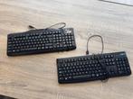USB toetsenbord x 2, Ophalen, Qwerty, Gebruikt, Bedraad