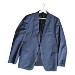 Armani Collezioni G line colbert 54R XXL blauwvirgin wol, Maat 52/54 (L), Armani, Blauw, Ophalen of Verzenden