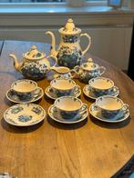 Theeservies - Mason’s - ‘Fruit basket’ - blauw, Ophalen of Verzenden