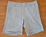 Lichtblauw/wit gestreepte nette korte broek LOGG, Maat 44, Kort, Blauw, Maat 42/44 (L), Ophalen of Verzenden