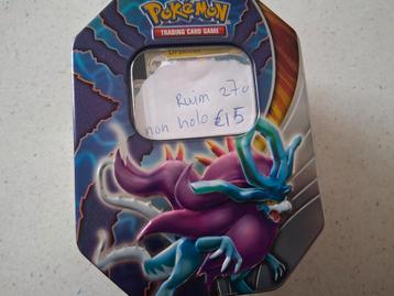 Tin vol non holo kaarten  beschikbaar voor biedingen