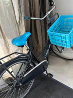 Opoe fiets 26 inch - Zwart/Blauw, Fietsen en Brommers, Fietsen | Dames | Omafietsen, Ophalen, Gebruikt, Vogue, Handrem