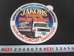 sticker Zandvoort JAKOBS truckstar power festival DAF *, Verzamelen, Ophalen, Zo goed als nieuw, Bedrijf of Vereniging