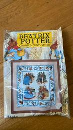 Vintage borduurpakket Beatrix Potter, Hobby en Vrije tijd, Borduren en Borduurmachines, Nieuw, Borduurpakket, Verzenden