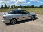 Saab 9-3 2.0 Turbo Aero Cabrio AUT 2001 Grijs, Auto's, 4 cilinders, Cabriolet, Particulier, 1600 kg