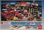 Retro reclame 1990 Lego miniland politiebureau & brandweer, Verzamelen, Overige typen, Ophalen of Verzenden