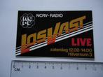 sticker LOSVAST JAN RIETMAN Cult radio retro vintage Ncrv, Verzenden