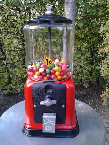 Victor Topper kauwgomballen pinda automaat fifties sixties beschikbaar voor biedingen