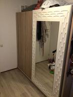 Kledingkast met spiegeldeur, Huis en Inrichting, Kasten | Kledingkasten, Gebruikt, 200 cm of meer, 150 tot 200 cm, Ophalen of Verzenden