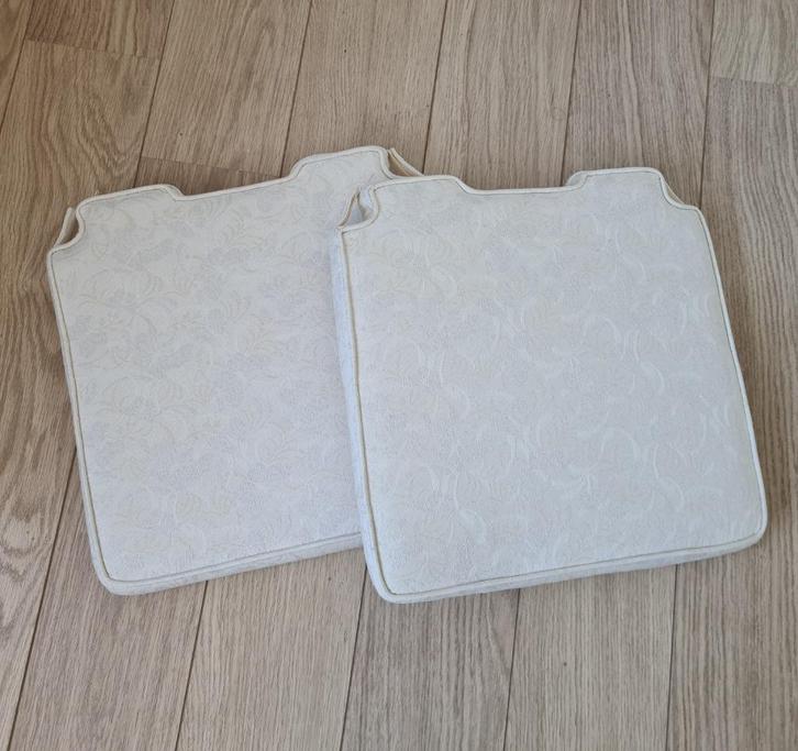 4 stuks zitkussens voor chinese rosewood stoelen, Huis en Inrichting, Woonaccessoires | Kussens, Gebruikt, Overige kleuren, Vierkant