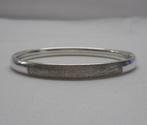 Zilveren slavenarmband met gedecoreerde bovenzijde nr.2259, Sieraden, Tassen en Uiterlijk, Armbanden, Verzenden, Zo goed als nieuw