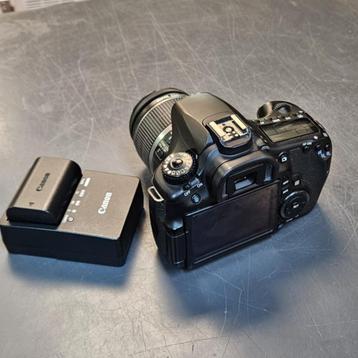 Canon 60D - EFS 18-55 MM - 2 Accu's - Oplader beschikbaar voor biedingen