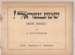 Rottenberg, J. - Hoor, Israël ! Rotterdam ca. 1935, Boeken, Godsdienst en Theologie, Gelezen, Christendom | Protestants, Ophalen of Verzenden