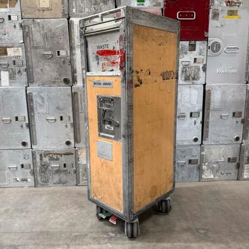 Vliegtuigtrolley galley cart inflight trolley waste trolley beschikbaar voor biedingen