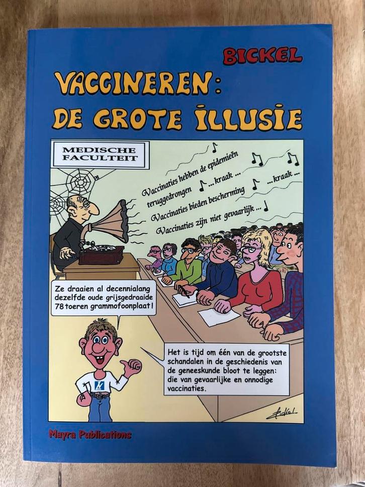 Vaccineren: De Grote Illusie - Bickel.  10, Boeken, Humor, Zo goed als nieuw, Ophalen of Verzenden