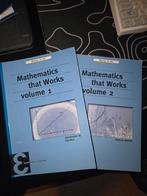Mathematics that Works Volume 1 & 2, Boeken, Studieboeken en Cursussen, Ophalen of Verzenden, Beta, Zo goed als nieuw, Onbekend