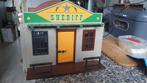 Playmobil Bank & Sheriff Kantoor in Kist, Ophalen of Verzenden, Gebruikt