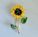 Broche zonnebloem, Ophalen of Verzenden, Nieuw, Overige materialen